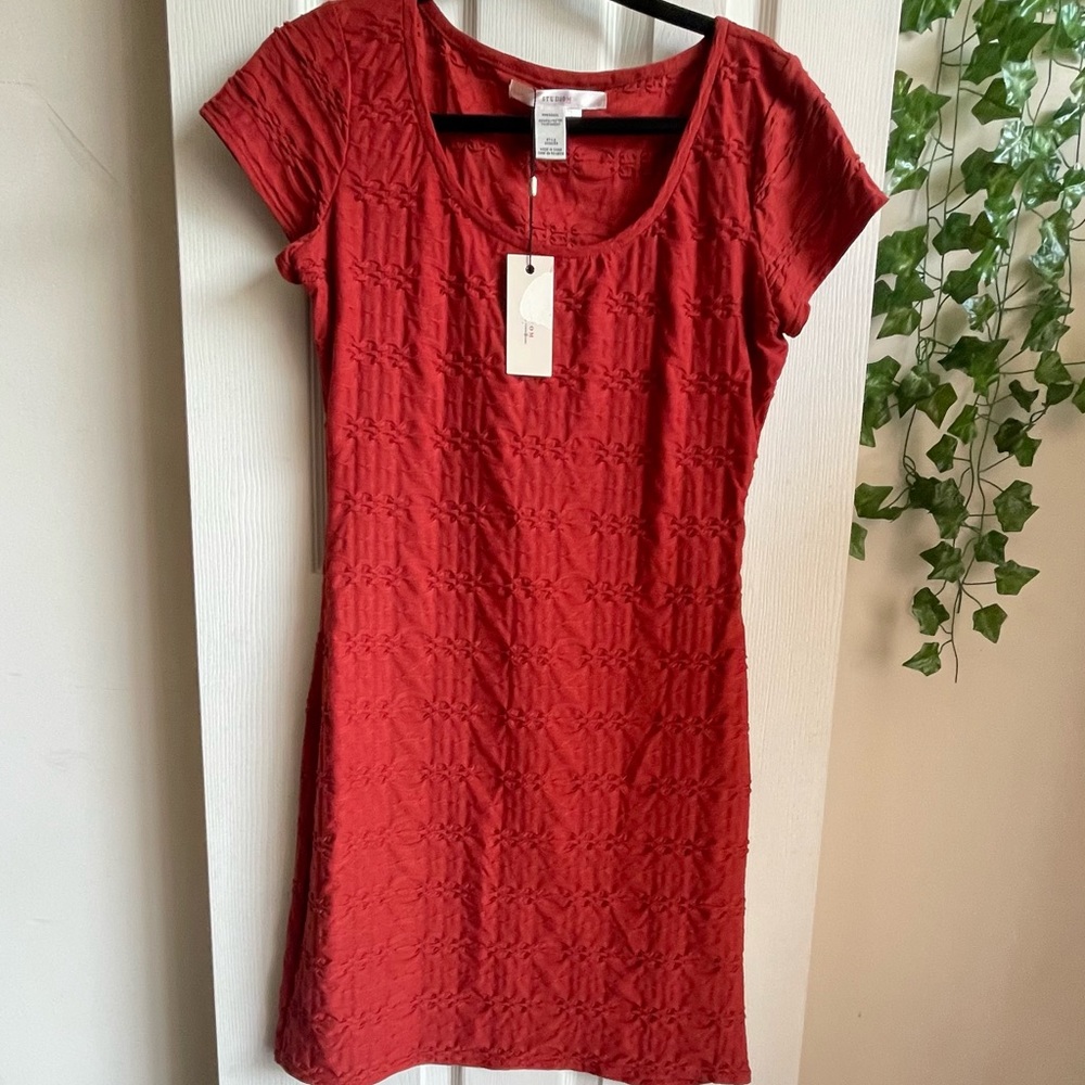 Auburn Studio M Short Sleeve Dress Size Large